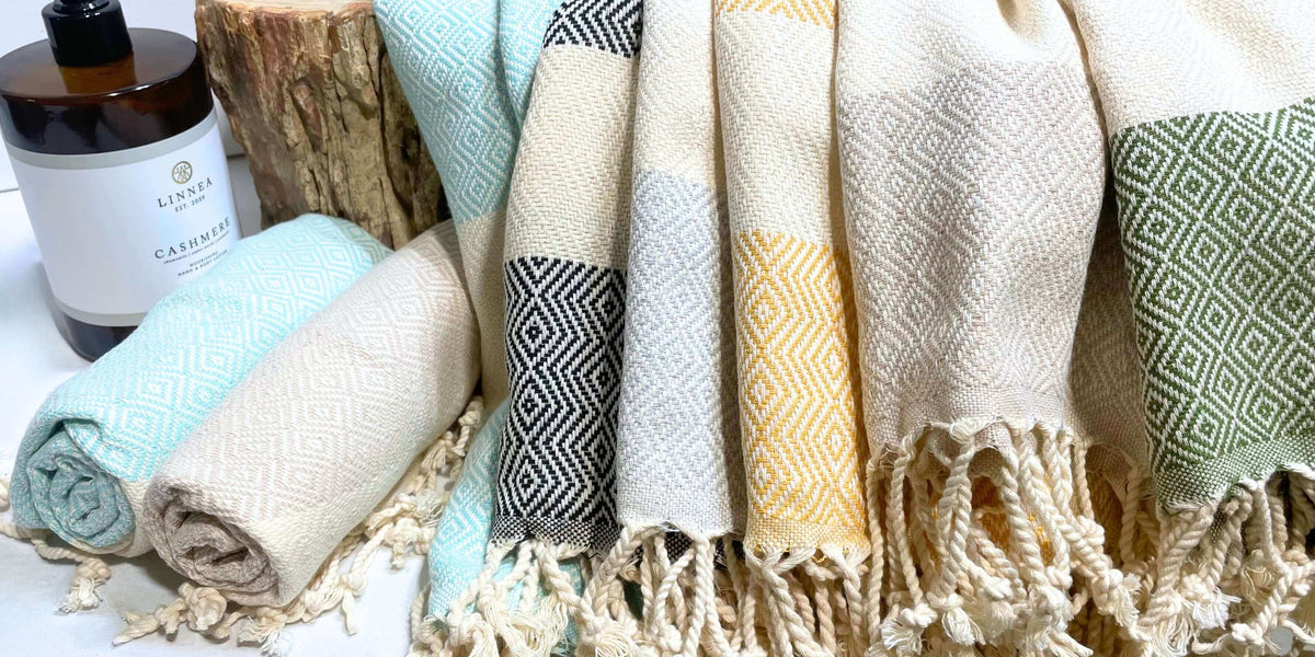 Quince Turkish Cotton Hand Towel