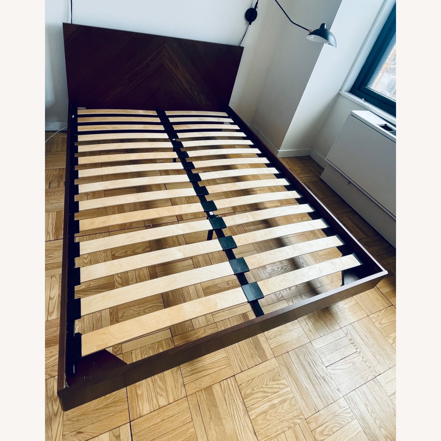 Article Nera Walnut Bed Frame