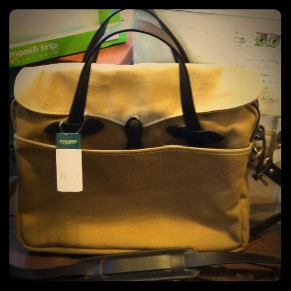 Filson Original Briefcase Tan