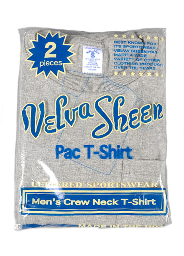 Velva Sheen Crew Neck T-Shirt Black