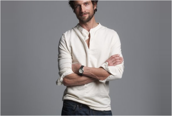 Homespun Knitwear Long Sleeve Henley