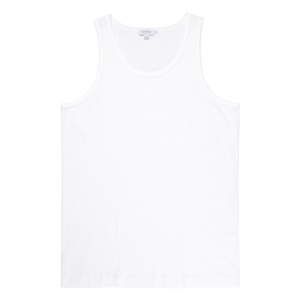 Sunspel Cellular Cotton Vest