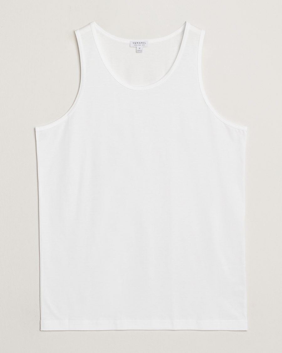 Sunspel Cotton Underwear Vest