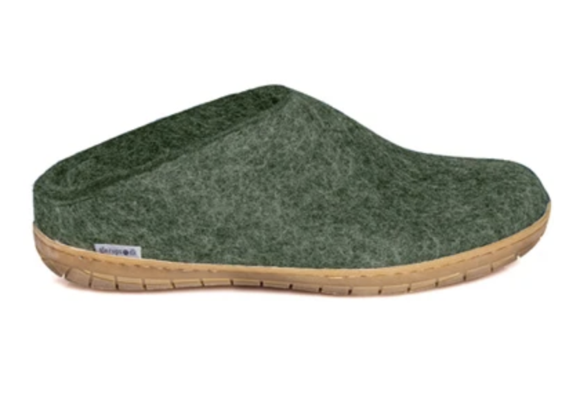 Glerups Slip-On Rubber Sole Slipper