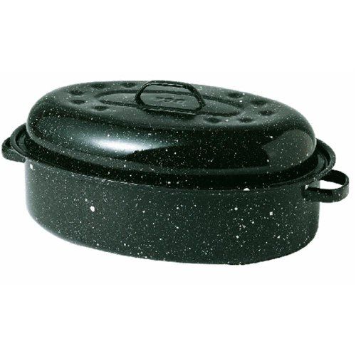 Granite Ware Covered Oval Roaster