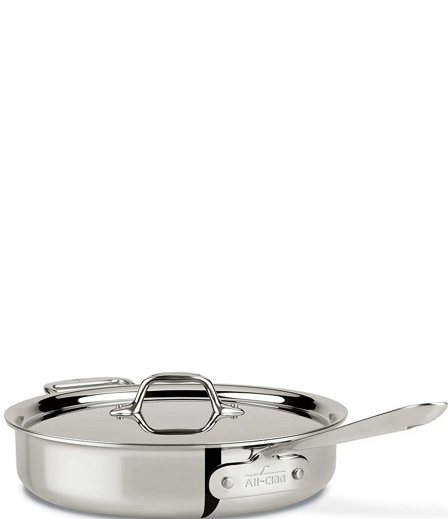 All-Clad D3 Stainless 3 Quart Saute Pan