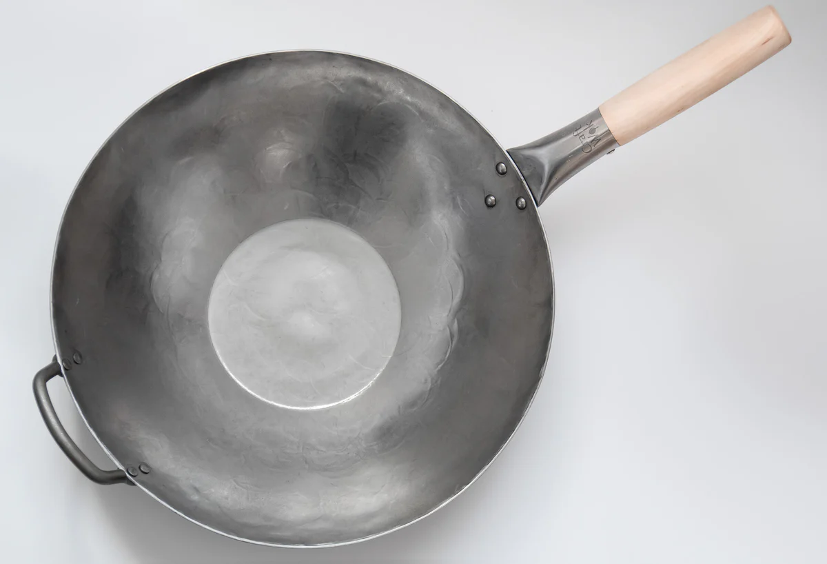 Craft Wok 14 inch Hand Hammered Carbon Steel Wok