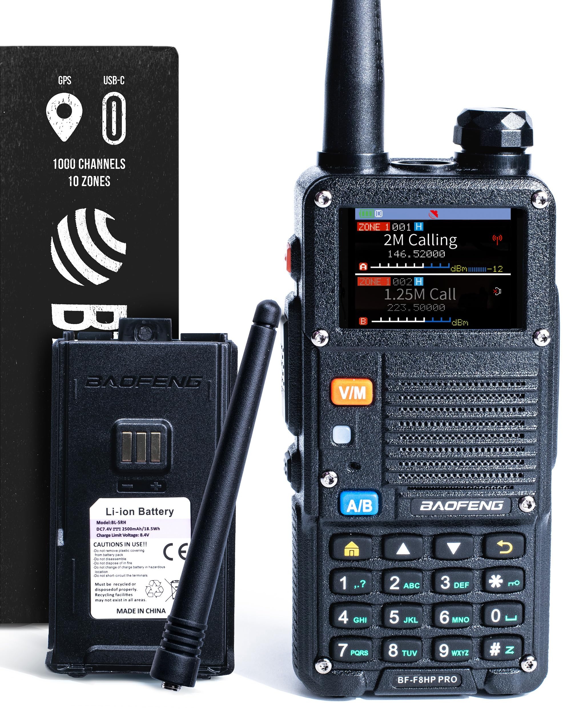 Baofeng BF-F8HP (UV-5R Gen 3)