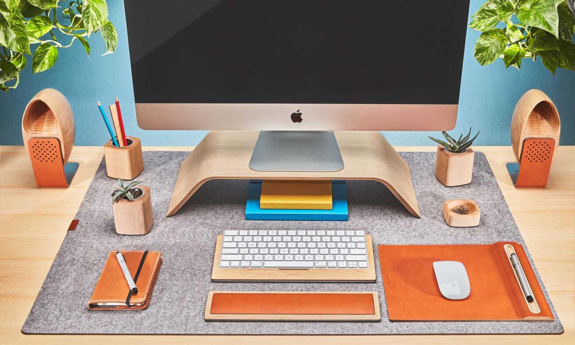 Grovemade Wool Felt Desk Pad