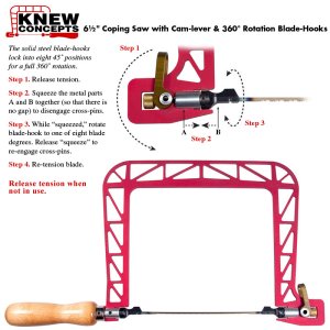 Knew Concepts Coping Saw