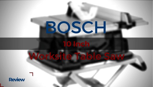 Bosch 4100XC-10 10 inch Worksite Table Saw